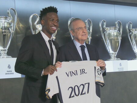 El Real Madrid Renueva A Vini Jr Hasta