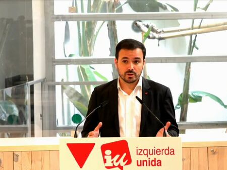 Garzón Reitera Su Llamamiento A Las Fuerzas De Izquierdas Para 